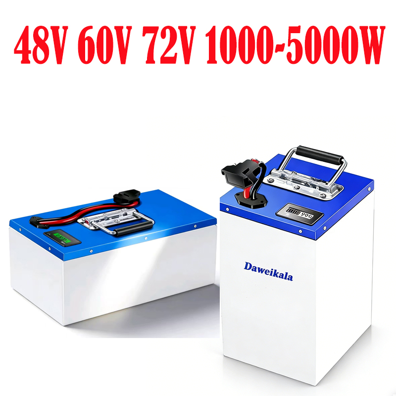 60V 50Ah Electric Scooter Battery - Batteria al Litio 72V 60V 48V