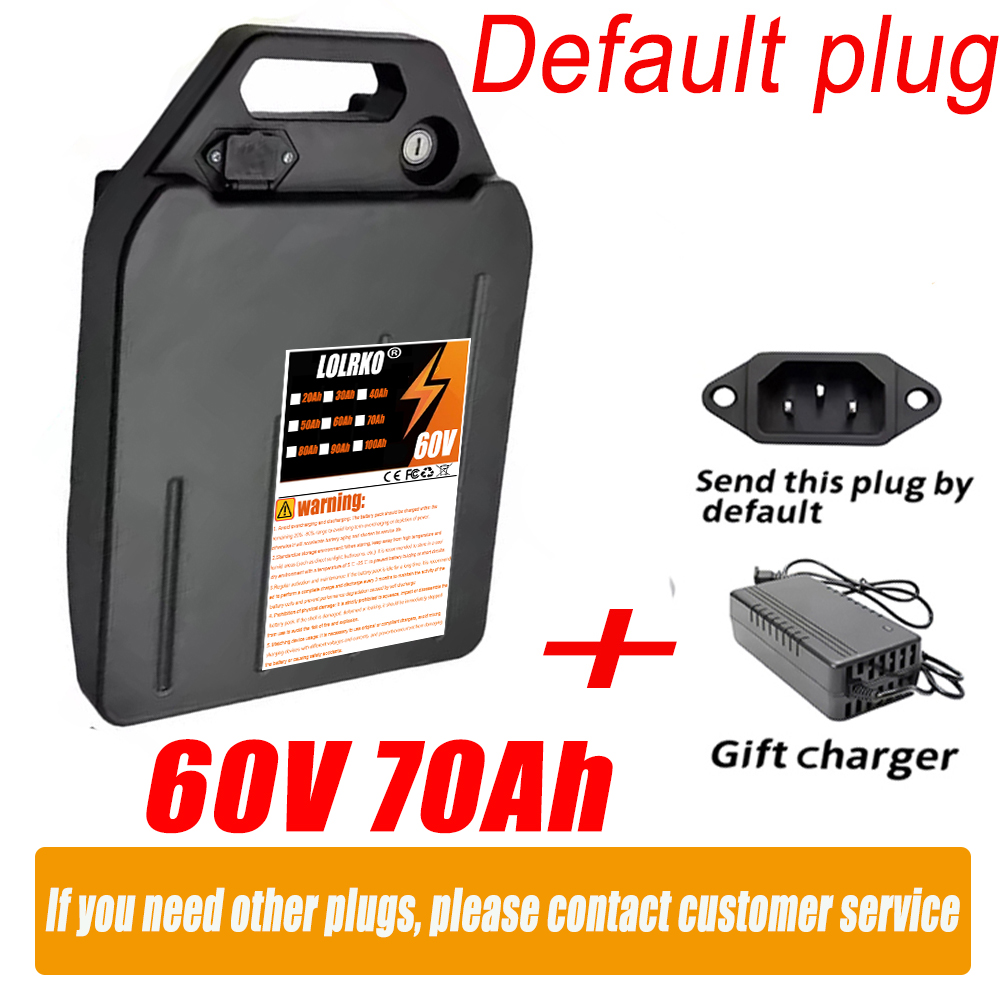60V 50Ah Electric Scooter Battery - Batteria al litio per veicoli elettrici