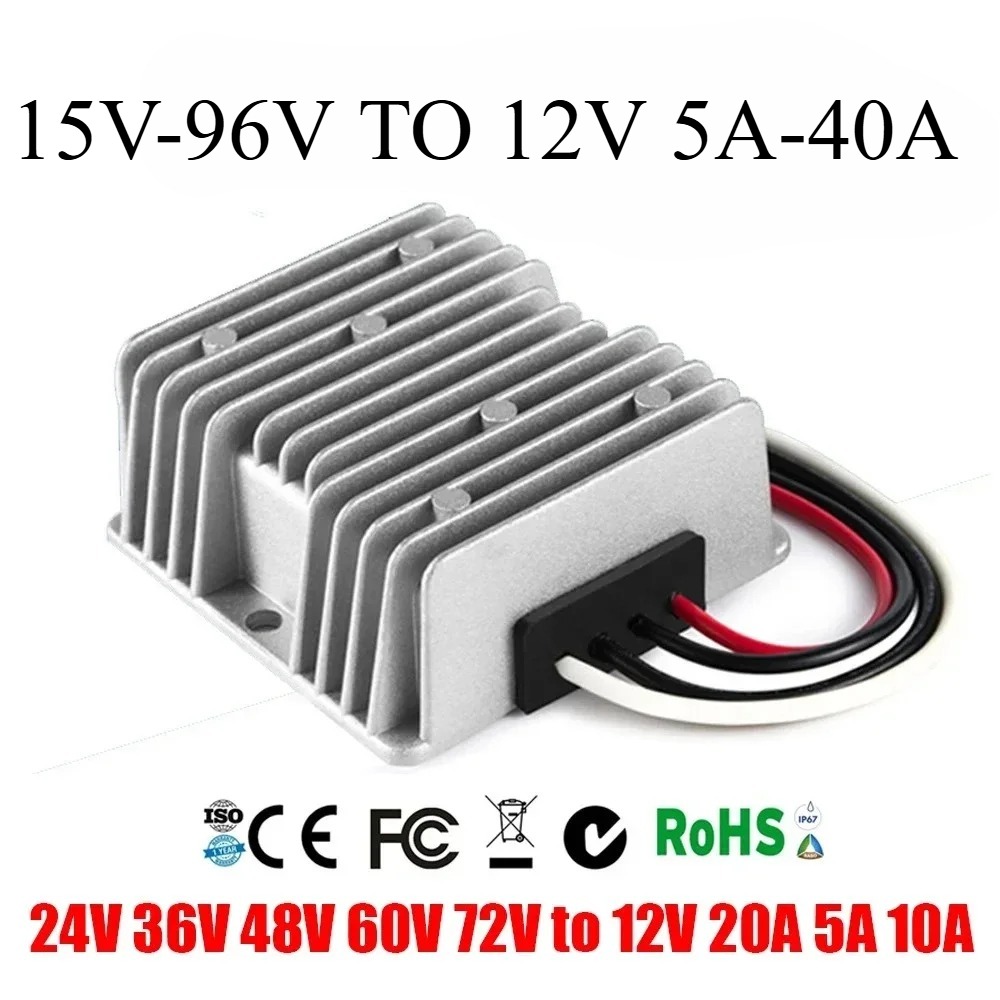 Buck 60v 60V-12V 20A 5A 10A 24 - 72V 15A Fast Charger recensione e prezzo