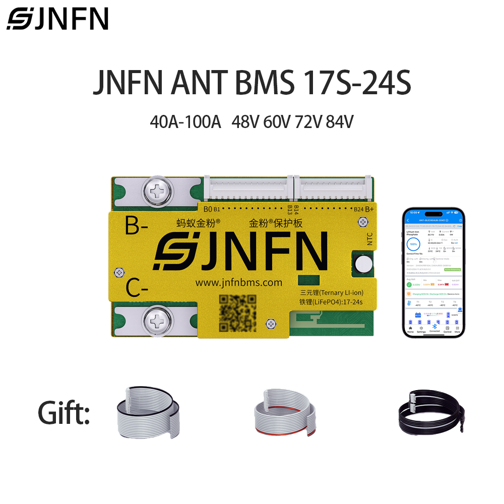 JNFN ANT Smart BMS 17-24S 60V  - 84V 50A Smart Bms Bluetooth recensione e prezzo
