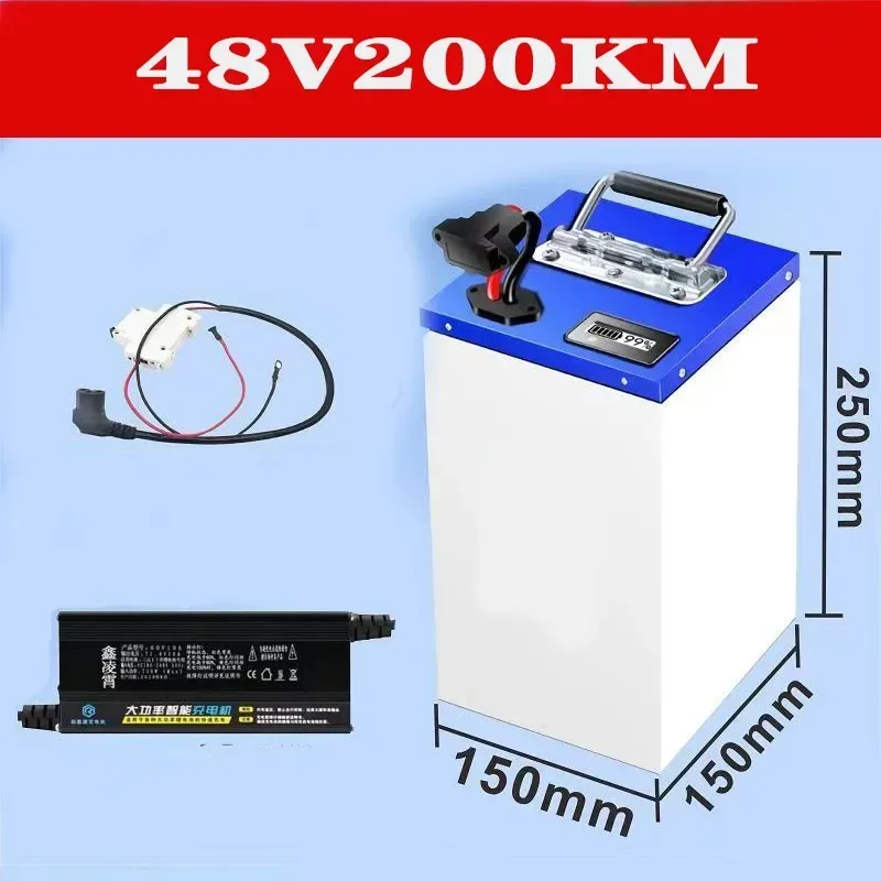 Batteria al Litio 72V 60V 48V  - 60V 50Ah Electric Scooter Battery recensione e prezzo