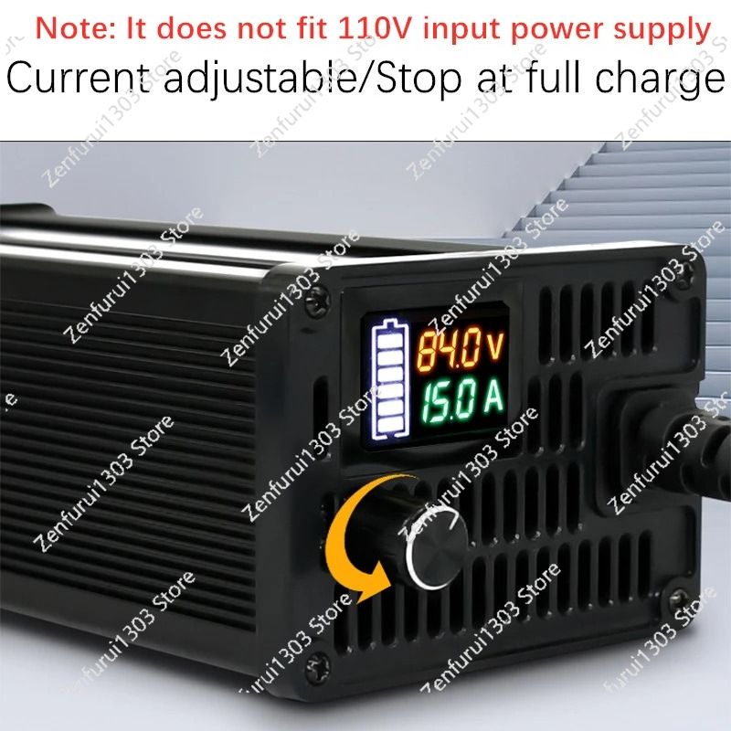 Caricabatterie agli ioni di li - 72V 15A Fast Charger recensione e prezzo