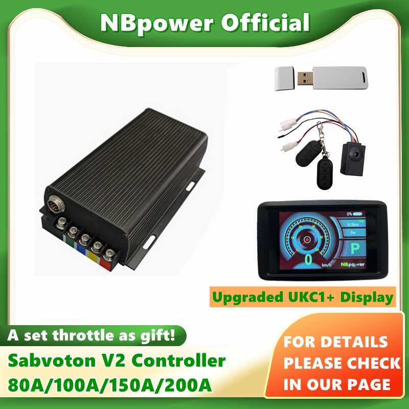 Kit Controller Programmabile S - 72V 100A Sabvoton Controller recensione e prezzo