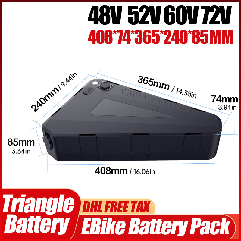 Bicicletta elettrica 36v 48v 5 - 72V 50Ah 21700 Lithium Battery recensione e prezzo